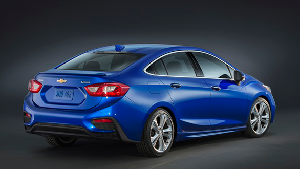 Фото Сзад chevrolet Cruze